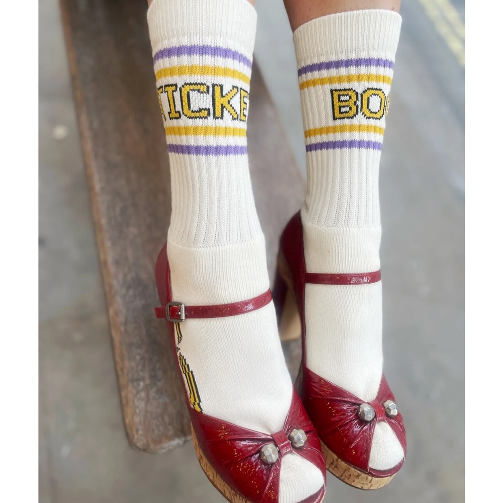 Pioneer Tickety Boo Crew socks
